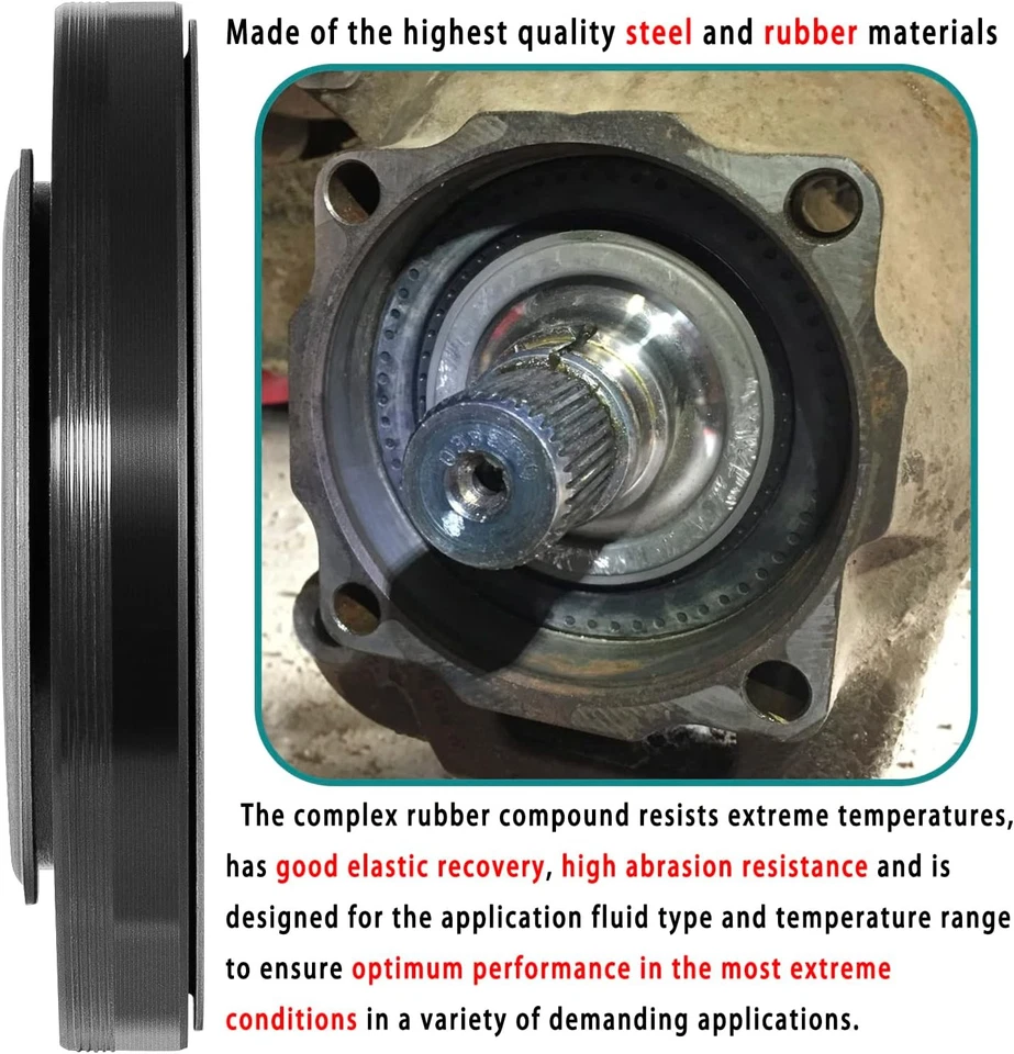 710685 Sello de eje para Ford F-250 F-350 F-450 F-550 Super Duty 2005-2018 Foto 4 de 4
