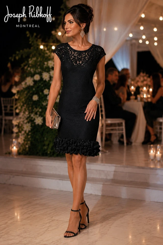 Joseph Ribkoff Kleid Gr. 42 Schwarz – Neu mit Etikett – Elegantes... - Bild 1 von 4