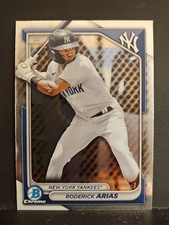 2024 Bowman Chrome Prospects #100 Roderick Arias YANKEES 