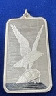 PAMP Suisse FALCON raptor necklace pendant 1oz 999 Silver bar RARE! Some Scratch