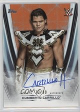 2020 Topps WWE Undisputed Orange 77/99 Humberto Carrillo #A-HC Auto 4f5