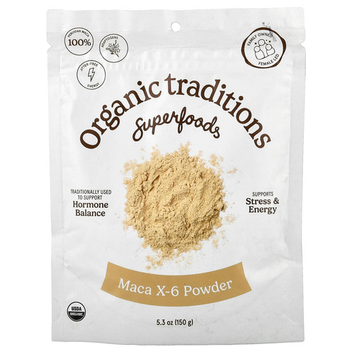 Superfoods, Maca X-6 Powder, 5.3 oz (150 g)