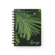 Religious Journal Notebook, Inspirational Daily Diary, Faith-Based Writing Pad,