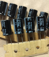 10pcs Rubycon 2200uf 10v Radial Electrolytic Capacitors Low ESR 10x16mm