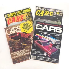 Hi-Performance CARS Magazine 4 Issues Muscle Drag V8 Mods HEMI NHRA 1970s 1980s