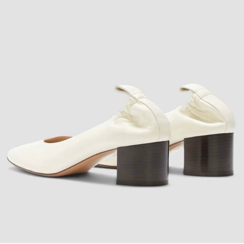 NUEVO Tacón Everlane The Day en Cuero Italiano Hueso Blanco Para Mujer Talla 8, $175 - Imagen 7 de 13