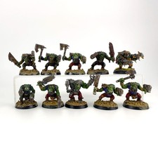 x10 Boyz Plastic Warhammer 40K Orks Figurines  P-00S40