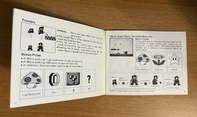 Super Mario Bros. / Duck Hunt - Nintendo NES - Instruction Manual Booklet Only