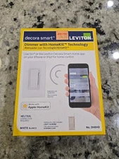 Leviton Decora Smart Dimmer Switch R01-DH6HD-1RZ with Apple HomeKit Technology