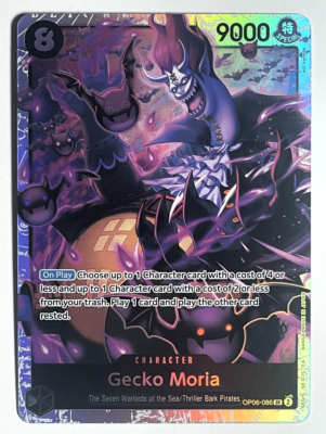 One Piece OP06-086 Gecko Moria SR English | eBay