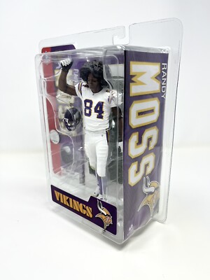 Randy Moss Minnesota Vikings McFarlane 2006 NFL Series 13 Afro