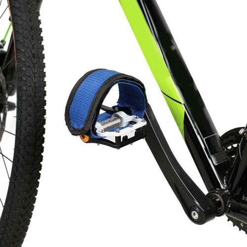 1~10Pairs Bicycle Fixed Gear Cycling Pedals Bands Feet Set With Straps Pedal US - Picture 15 of 17