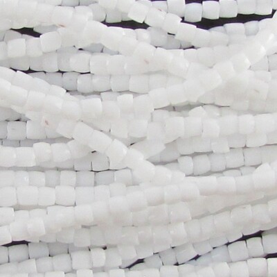 Czech 9/0 3cut Preciosa Color 03050 (1 hank 10-strand) Hex Cut Glass Seed Beads