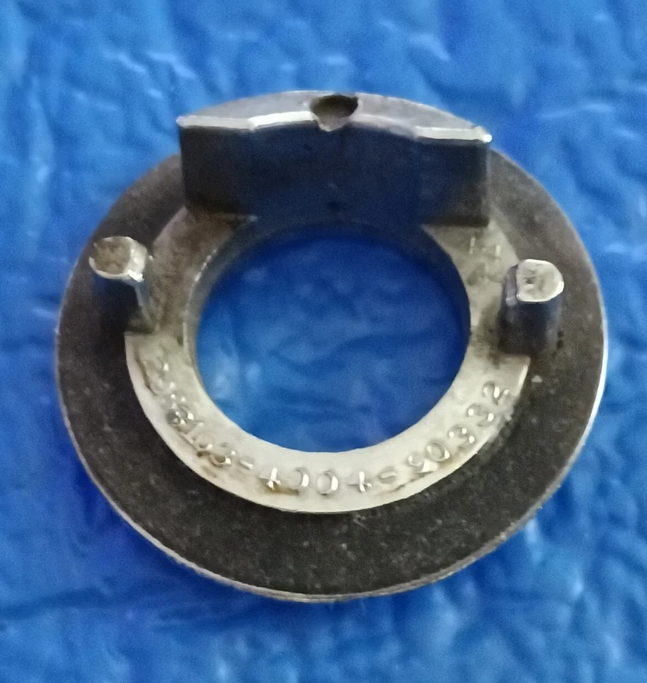 1970 1971 1972 1973 1974 PLYMOUTH BARRACUDA CUDA RADIO ANTENNA BASE TRIM BEZEL - Image 3 of 4