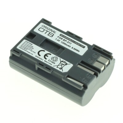 OTB Akku für Canon BP511 BP-511 Power Shot G2 G3 G5 G6 Pro1 Pro 90 IS Li-Ion