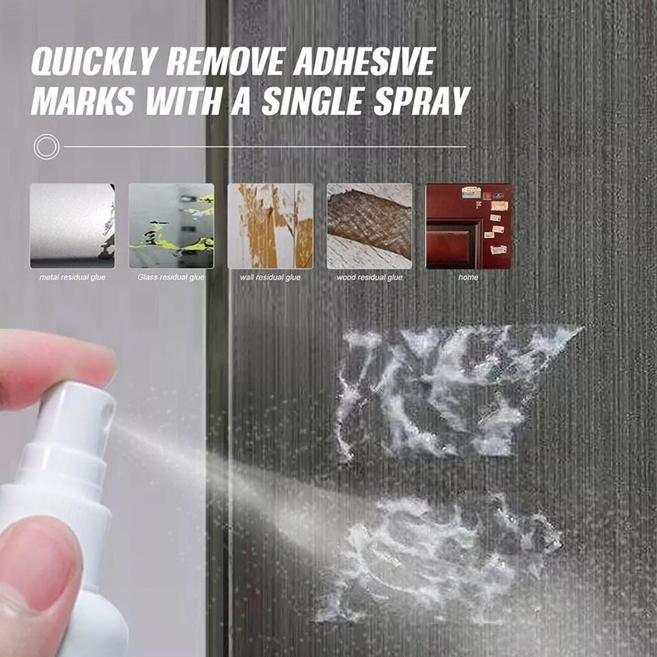 Sticker Remover Adhesive Residue Adhesive Removal Glass Labels Cleaner