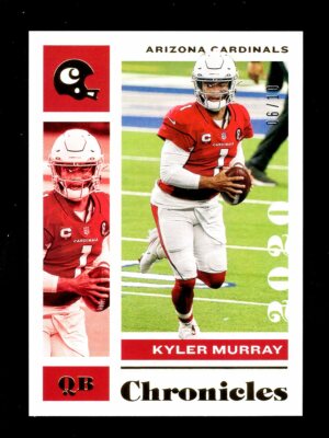 2020 CHRONICLES GOLD #1 KYLER MURRAY 6/10 ARIZONA CARDINALS
