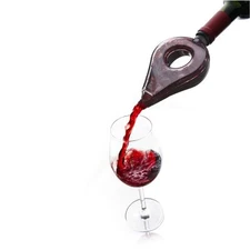 Vacu Vin Bottle Top Wine Aerator 3pk - Black, Red & Silver