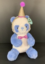2022 FAO Schwartz Birthday Sparklers Party Panda Bear 17in Plush NEW