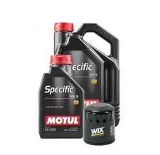 Motul + OEM Engine Oil Change Kit (5W20) (6 Liter) (SPECIFIC 948B)