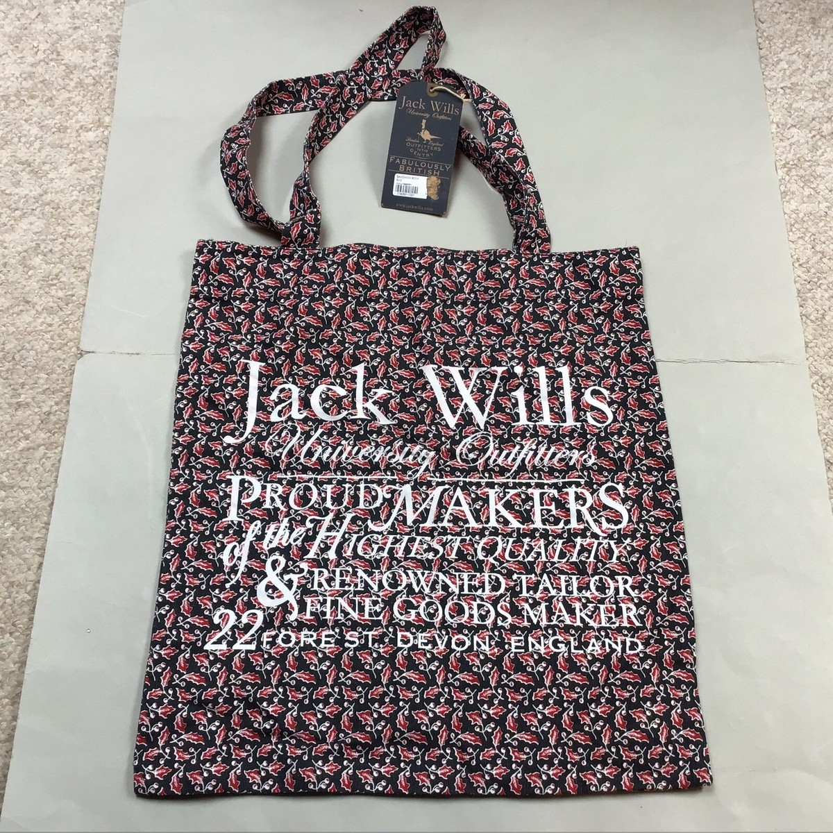 Woven Handbag Black Jack Wills Bag Jack Wills Womens Bag Womens