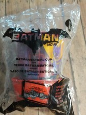 NEW 2017 McDonald's Happy Meal Lego Batman Movie 1 Batman/Batgirl Cup