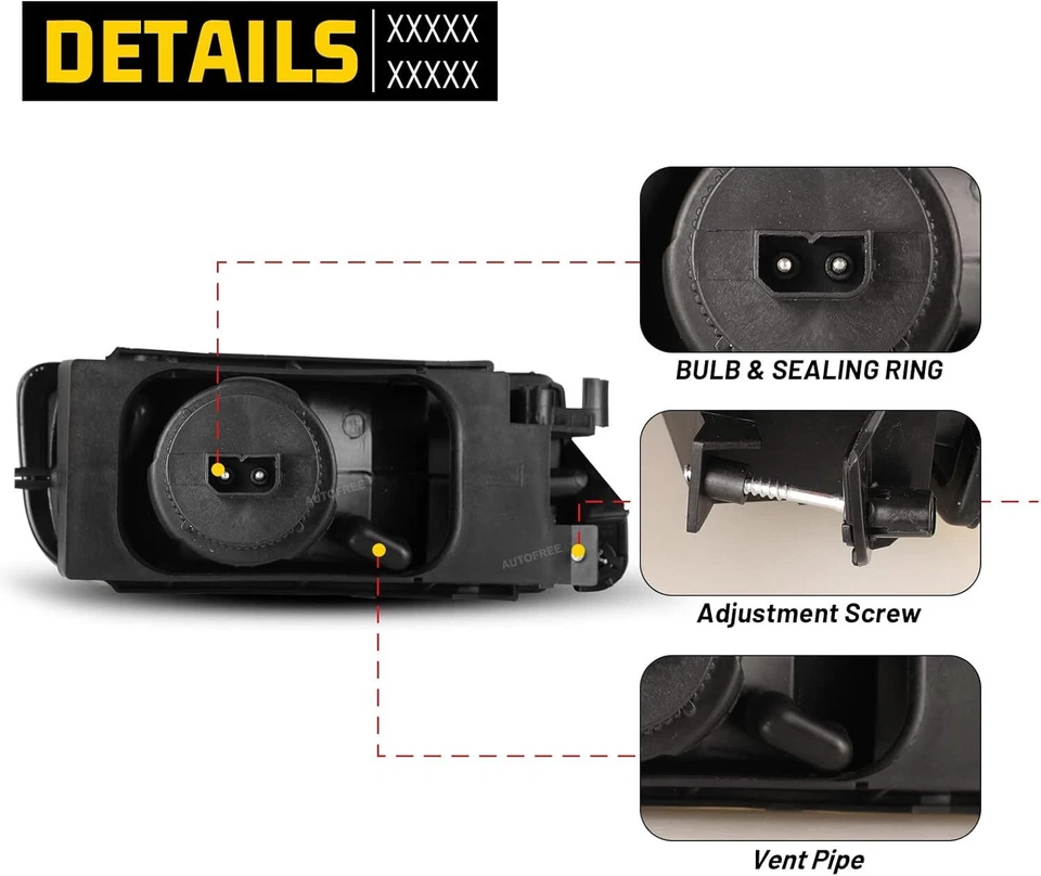 Luces antiniebla de lente de humo para BMW 320i 325i/98-99 1992-1995 BMW 323i/96-99 BMW 328is Foto 4 de 4