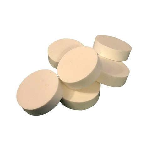 6 x Silicone Rubber Discs Pads 25mm OD / 6mm Thick White CRH13 eBay