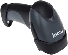 QR Barcode Scanner Eyoyo Wired Handheld 1D 2D USB CCD Barcode Reader For Mobile