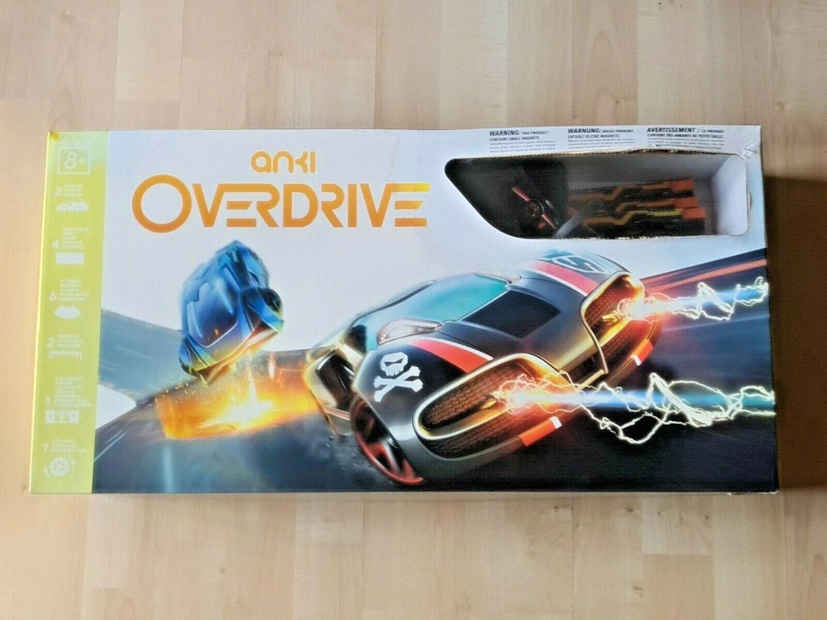 Anki OVERDRIVE Starter Kit w Original Box Missing Riser Pieces Ages 8 Charges