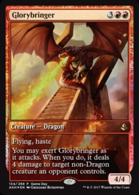 Unique & Misc Promos Glorybringer - Foil - Game Day Promo x1 Light Play, English