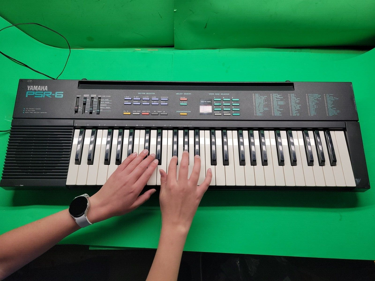 Yamaha PSR-6 Portable Electronic Keyboard Vintage | eBay Yamaha PSR-6 Portable Electronic Keyboard Vintage | eBay