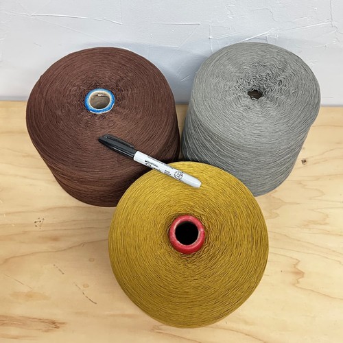 100% COTTON Yarn on Cone Lot 9 LBS. Machine KNITTING crochet weaving KNIT - Picture 6 of 8