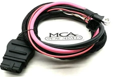 WESTERN FISHER SNOW PLOW BATTERY CABLE TRUCK SIDE HARNESS 72168 80" 42014