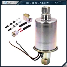 Universal 6 Volt Carbureted Inline w/ Installation Kit E8011 Electric Fuel Pump