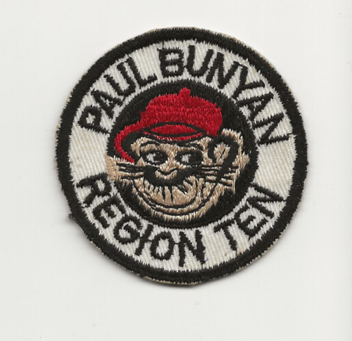 REGION TEN " PAUL BUNYAN " patch - Boy Scout BSA A142/B54