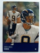 DREW BREES, 2003 PLAYOFF PRESTIGE #118, CHARGERS