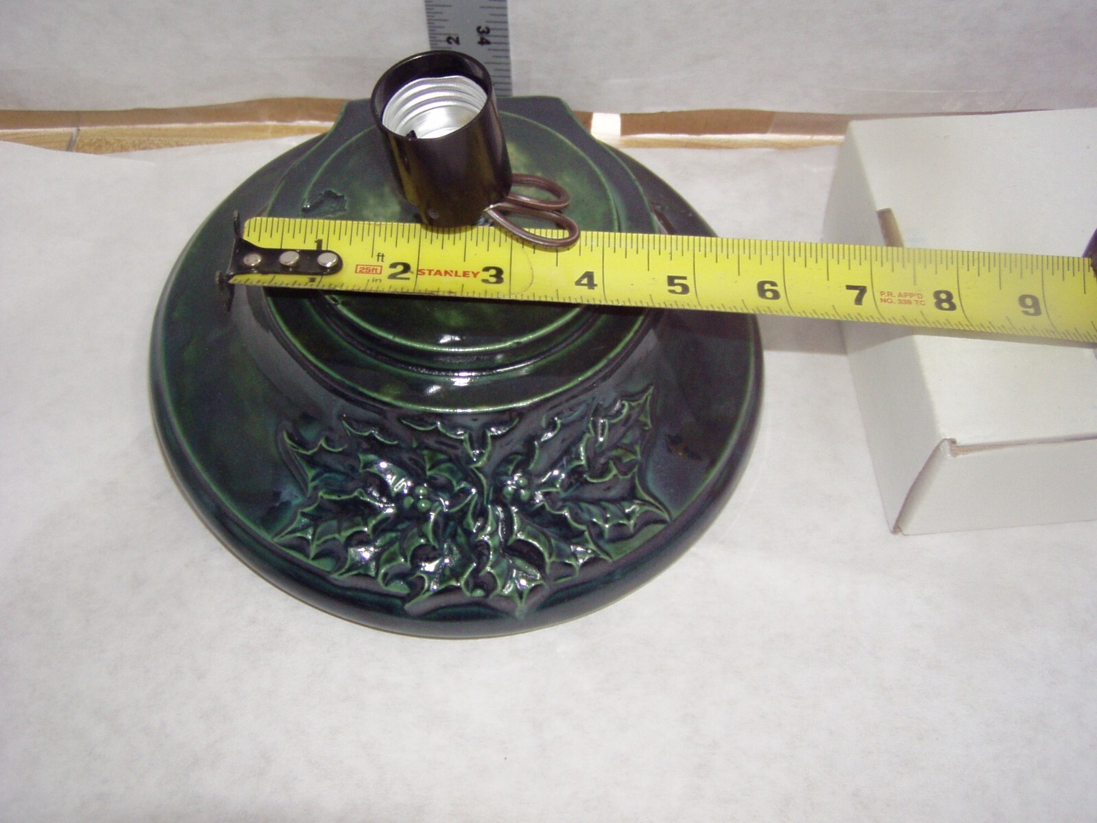 ceramic christmas tree bases only eBay