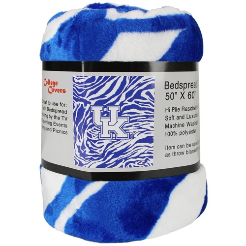 Kentucky Wildcats Super Soft Raschel Throw Blanket, 50 x 60 inch - Picture 3 of 5