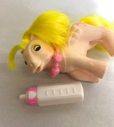 Vtg My Little Pony Beddy Bye Eye BABY LOFTY And Some Accessories - Picture 4 of 4