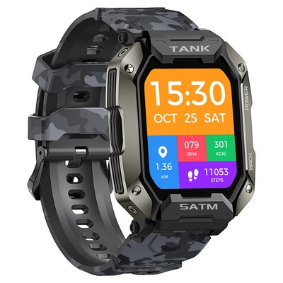 Smartwatch Outdoor Smart Watch Waterproof Bluetooth Smartwatch Fitness Tracker