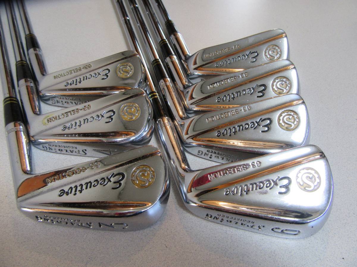 Spalding Golf Clubs Executive 63Selecton 39 7 piece set Used Very