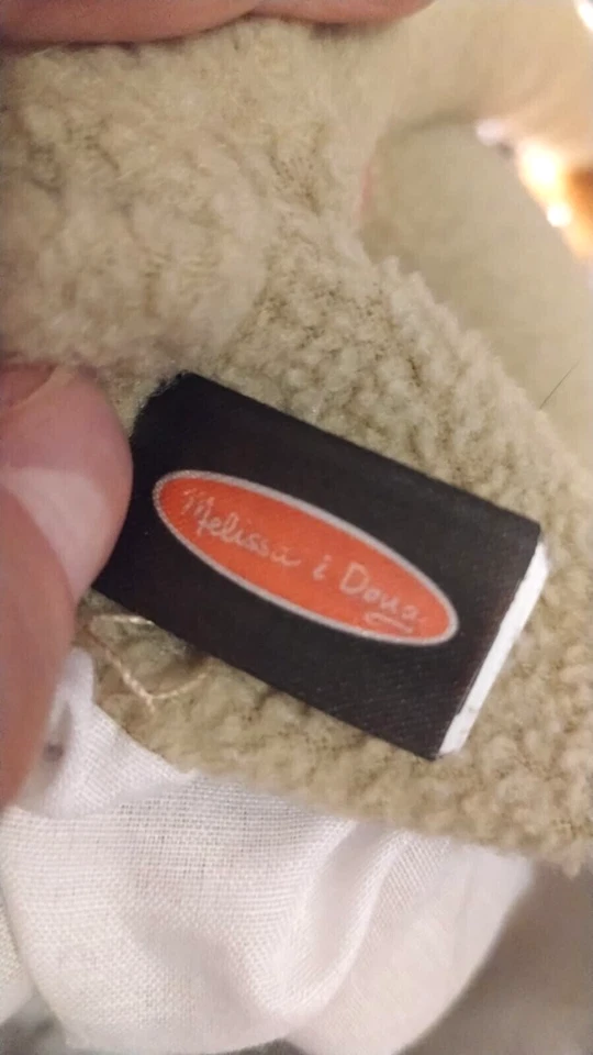 Juguete de peluche Melissa & Doug Lion marioneta de mano para niños retirados Rory 27" de largo #2568 Foto 3 de 4