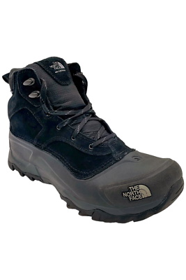 THE NORTH FACE Snowfuse Lace-Up Winter Snow Boots Black | eBay