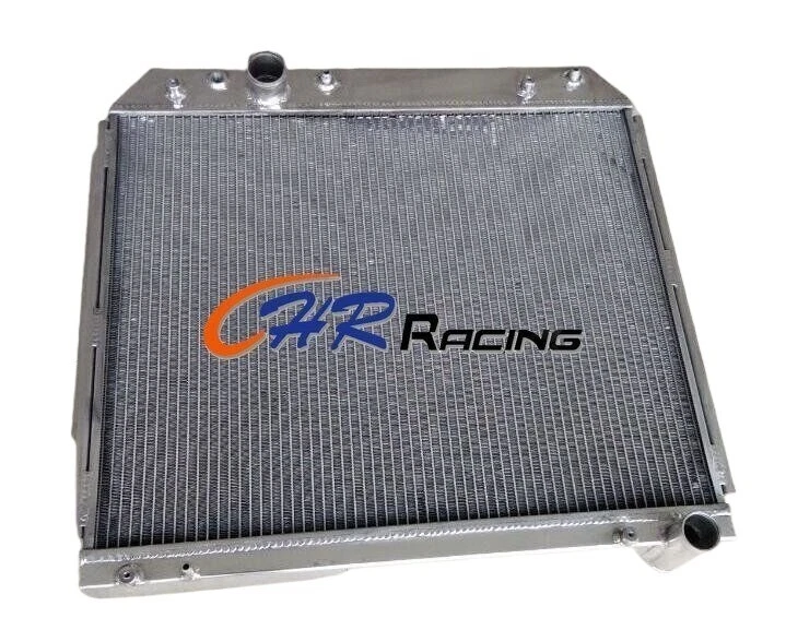 4 filas para Jeep Grand Cherokee 1999-2005 2004 2003 3.1td wj/wg radiador de aluminio Foto 2 de 4