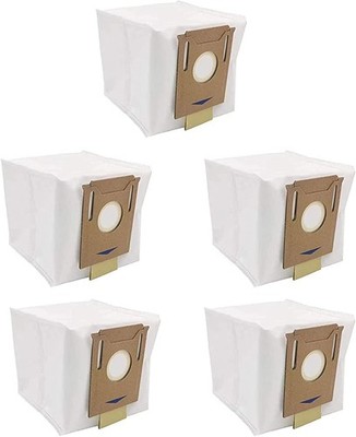 5 Pack Dust Bags For Yeedi Vac Yeedi Vac 2 PRO Station For Ecovacs DEEBOT OZMO