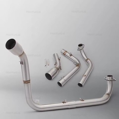 For Honda Grom 125 2013-2025 Grom125 Exhaust System Header Mid Link Pipe Slip-On