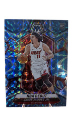 Jaime Jaquez Jr. 2023-24 Panini Mosaic - NBA Debut #267 Reactive Blue Mosaic