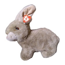 TY Plush 1997 Beanie Buddy Buttons the Bunny Rabbit Soft Retired Toy Easter