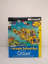 Scholastic's The Magic School Bus Explores The Ocean PC CD-ROM Microsoft Vintage